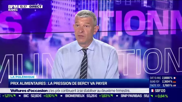 Nicolas Doze: La pression de Bercy sur les prix alimentaires va payer