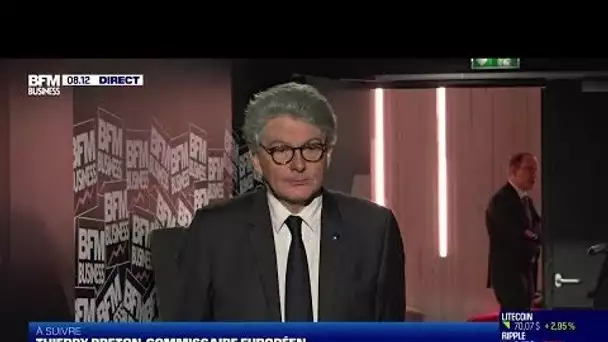 Thierry Breton, Commissaire européen au marché intérieur, est l'invité de Good Morning Business