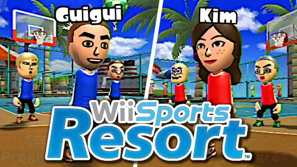 GUILLAUME VS KIM SUR WII SPORTS RESORT !