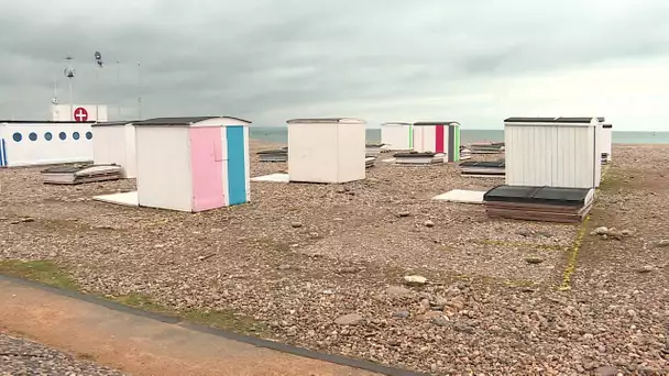 Au Havre, les cabanes de plages sont de retour