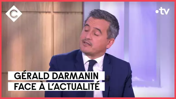 Gérald Darmanin et Alain Fontaine - C à vous - 27/03/2023