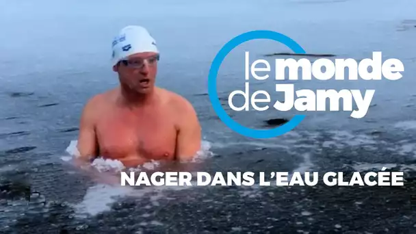 NAGER DANS L'EAU GLACÉE