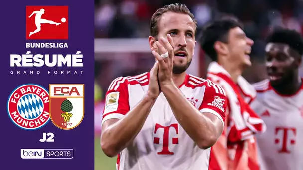 Résumé : Doublé d'Harry Kane, le Bayern assure contre Augsbourg !