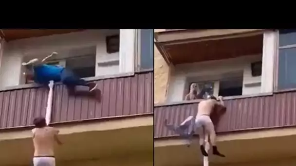 Cet homme tombe d’un balcon après que le mari de son amante soit rentré trop tôt à la maison