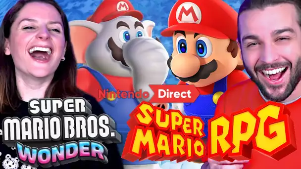 NINTENDO DIRECT DE FOU : 2 NOUVEAUX JEUX SUPER MARIO !