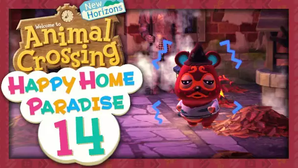 ANIMAL CROSSING HAPPY HOME PARADISE EPISODE 14 : LA MAISON LA PLUS TERRIFIANTE ! DLC ACNH