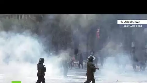 🇨🇱 Chili : affrontements avec la police lors d'une manifestation