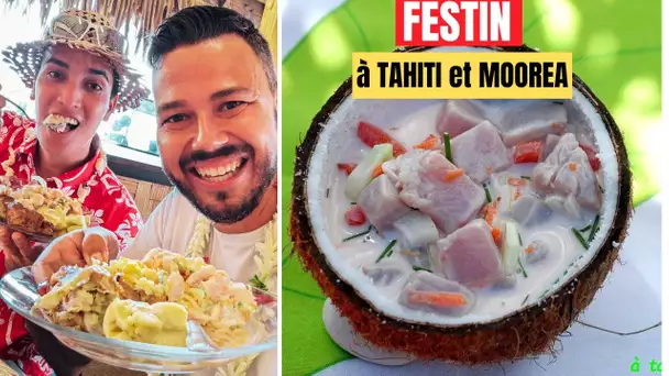 Poulpe au curry et lait de coco : la MEILLEURE ROULOTTE de TAHITI ?