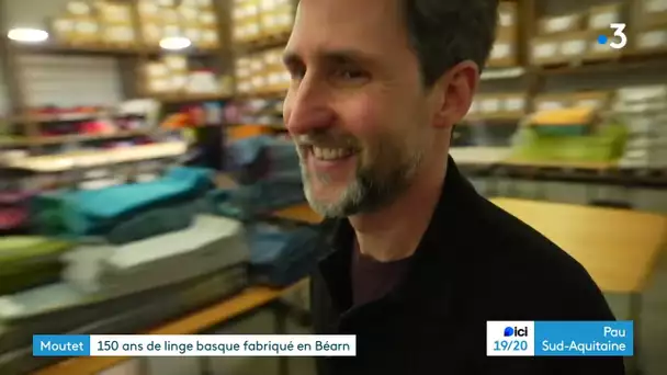 Moutet, 150 ans de linge basque fabriqué en Béarn