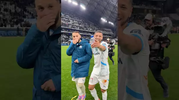 Amine-love with Gouiri 🥰🇩🇿 #football #win #marseille #ligue1