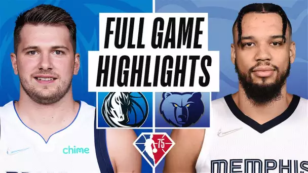 MAVERICKS at GRIZZLIES | FULL GAME HIGHLIGHTS | December 8, 2021