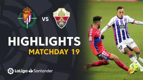 Highlights Real Valladolid vs Elche CF  (2-2)