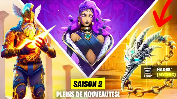 LA SAISON 2 A LEAK, PLEINS DE NOUVEAUTES ! (FORTNITE CHAPITRE 5 SAISON 2)