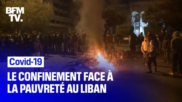 Face à la pauvreté, le confinement strict provoque la colère au Liban