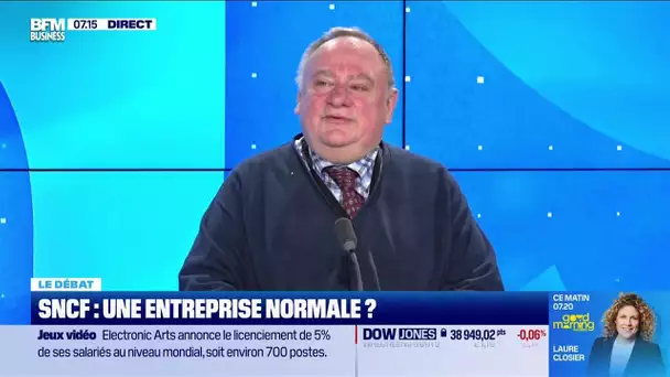 Nicolas Doze face à Jean-Marc Daniel : SNCF, une entreprise normale ?