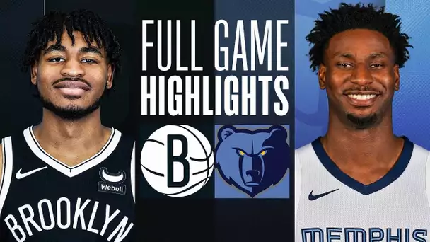 NETS at GRIZZLIES | FULL GAME HIGHLIGHTS | February 26, 2024