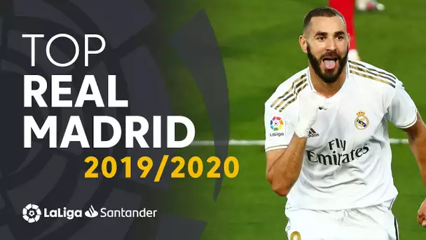 TOP 10 GOLES Real Madrid LaLiga Santander 2019/2020