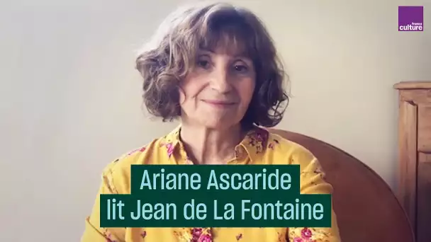 Ariane Ascaride lit "Les animaux malades de la peste", de La Fontaine - #CulturePrime