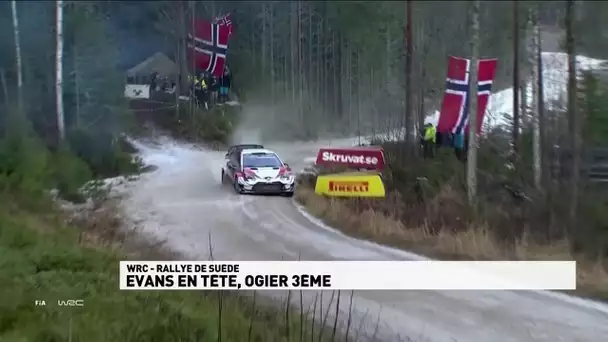 Rallye de Suède - Evans en tête, Ogier 3ème