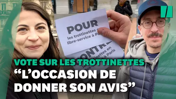 Trottinettes électriques : Ces Parisiens nous expliquent pourquoi ils ont décidé de voter