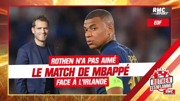 France 2-0 Irlande : Rothen n'a pas vu Mbappé "dans un bon état d'esprit collectif"