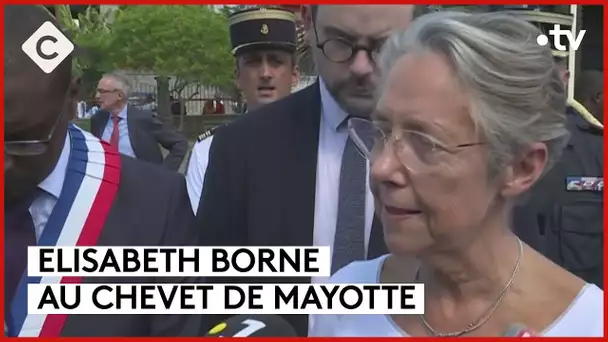 Marine Le Pen jugée, Elisabeth Borne à Mayotte… - Le 5/5 - C à Vous - 08/12/2023