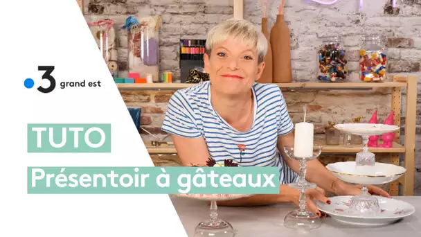 DIY Fabriquer présentoir à gâteaux facile et 100% récup 🧁