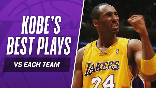 Kobe Bryant's BEST PLAY vs EVERY NBA TEAM In His Career!