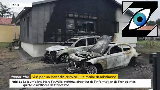 [Zap Actu] Un maire démissionne après l’incendie de ses véhicules et de son logement (12/05/23)