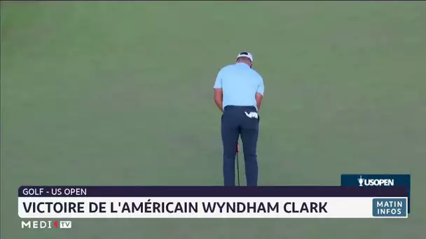 #USOpen : victoire de l'Américain Wyndham Clark