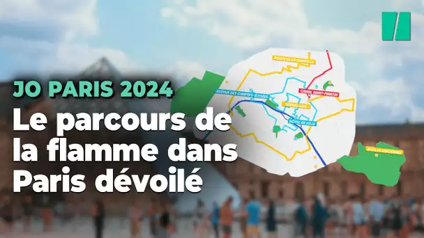 Voici le parcours de la flamme olympique dans tous les arrondissements de la capitale