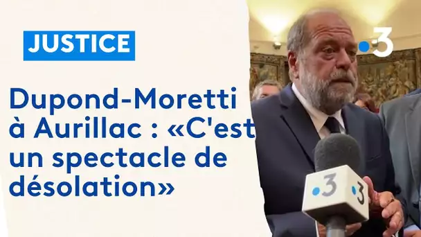 Éric Dupont-Moretti prévient que les "crétins décérébrés" devront "payer la facture"