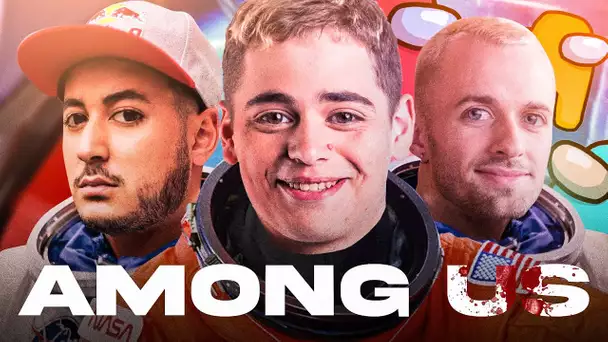 J'ENCHAINE LES MASTERCLASS SUR AMONG US AVEC SQUEEZIE, GOTAGA, MAGHLA & LES POTES