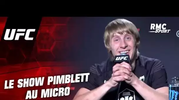 UFC : Quand Pimblett fait le show en conférence de presse