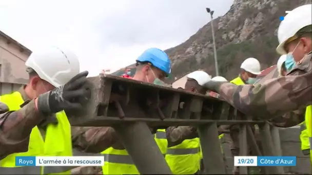 Retour des militaires dans la vallée de la Roya