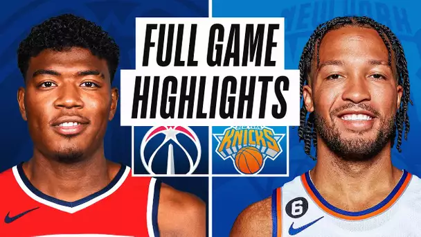 WIZARDS at KNICKS | NBA PRESEASON FULL GAME HIGHLIGHTS | October 14, 2022