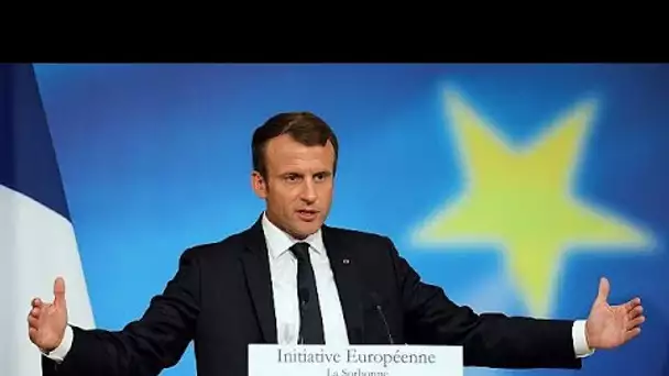 Emmanuel Macron présente sa vision de l&#039;Europe