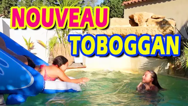 NOUVEAU TOBOGGAN VALIDÉ PAR JUJU ET GLACES SURPRISES !