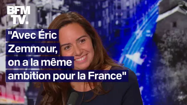 "Avec Éric Zemmour, on a la même ambition pour la France": l'interview de Sarah Knafo en intégralité