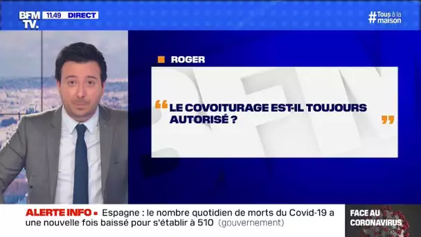 Le covoiturage est-il toujours autorisé ? BFMTV répond à vos questions