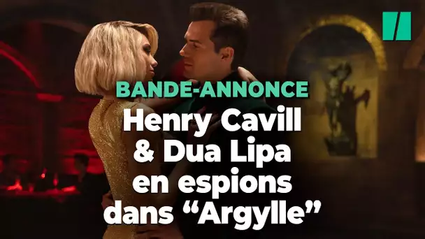 « Argylle » : Henry Cavill et Dua Lipa jouent aux espions sulfureux dans la bande-annonce du film