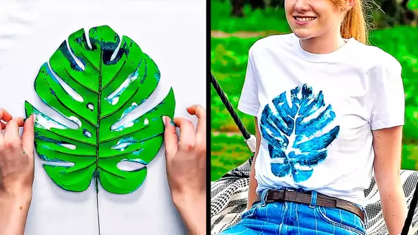 38 IDÉES COOLS POUR AMÉLIORER TES T-SHIRTS ENNUYEUX