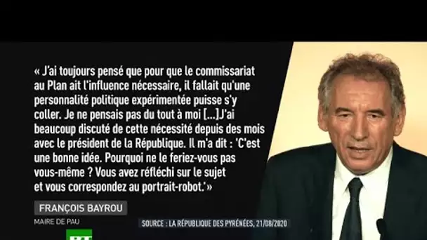 François Bayrou au poste de haut-commissaire au Plan ?