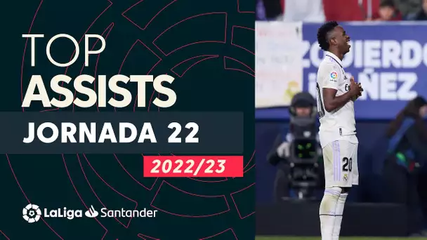 LaLiga Best Assists: Vinícius Jr, Canales & Tsygankov