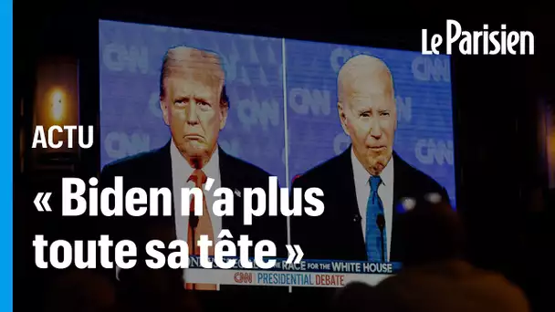 « Un désastre » : après le premier débat Biden-Trump, l'inquiétude monte chez les démocrates