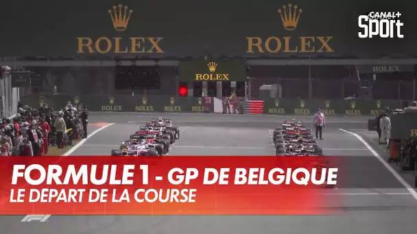 Le départ de la course - GP de Belgique