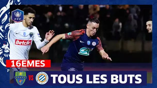 16e de finale Feignies Aulnoye FC - Montpellier HSC : 0-4 : les buts I FFF 2023