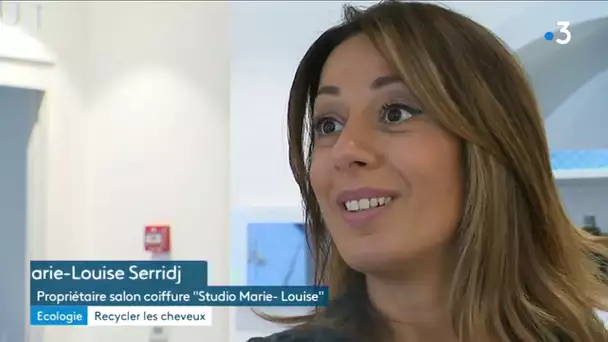 Des cheveux recyclés dans les salons de coiffure