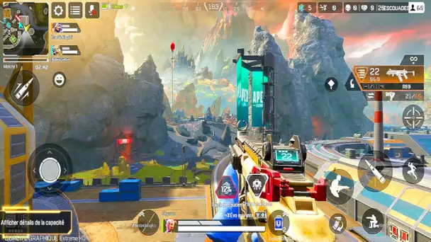 APEX LEGENDS sur MOBILE 😱 Gameplay découverte