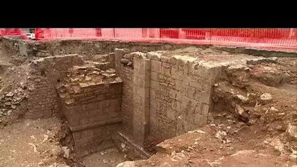 Périgueux : sur le chantier de fouilles de Sainte-Marthe